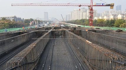風雨兼程筑通途 洛陽王城大道快速路項目加速推進紀實